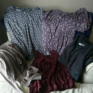 Loft bundle - shirts and cardigans 5 pieces